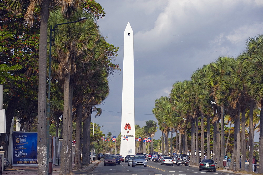 Obelisk, Santo Domingo, Dominican Republic, West Indies, Caribbean, Central America