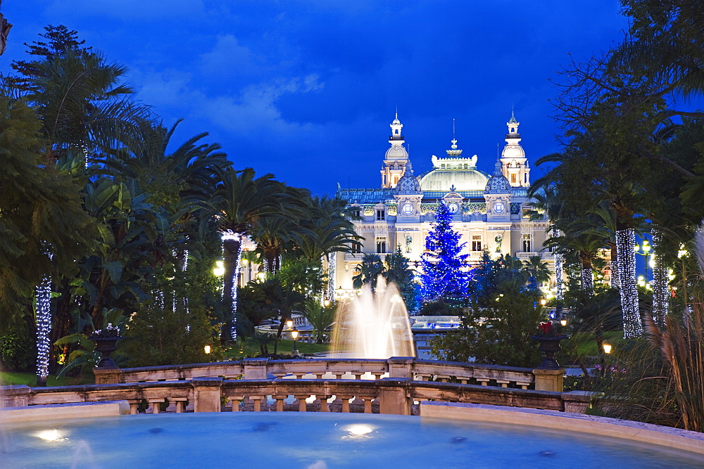 Monte Carlo Casino, Monte Carlo, Principality of Monaco, Cote d'Azur, Europe