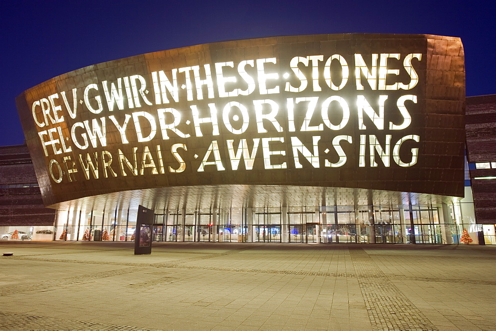 Wales Millennium Centre, Cardiff Bay, Cardiff, Wales, United Kingdom, Europe