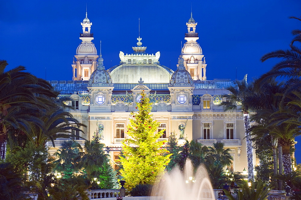 Monte Carlo Casino, Monte Carlo, Principality of Monaco, Cote d'Azur, Europe