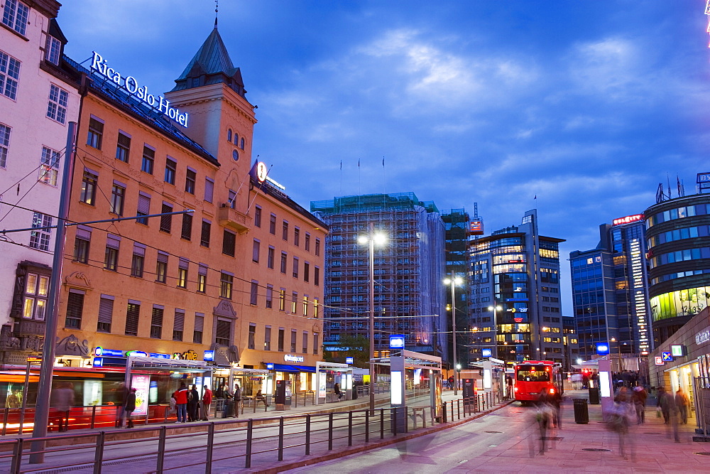 City center, Oslo, Norway, Scandinavia, Europe