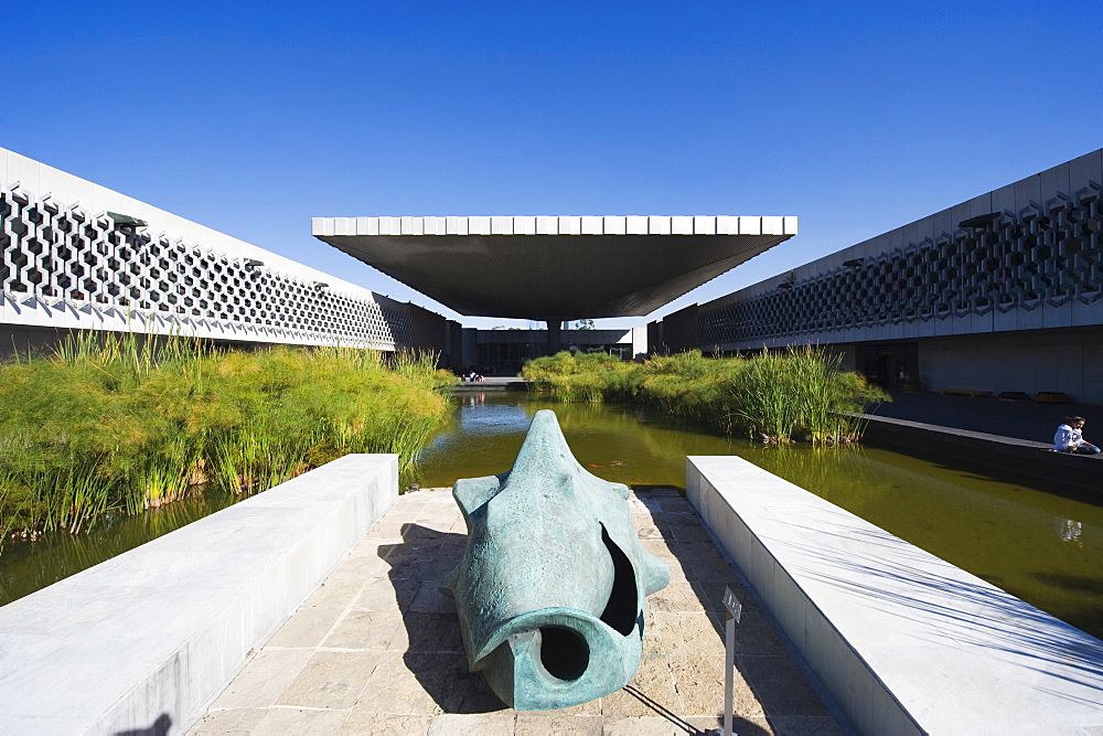 Museo Nacional de Antropologia (Anthropology Museum), District Federal, Mexico City, Mexico, North America