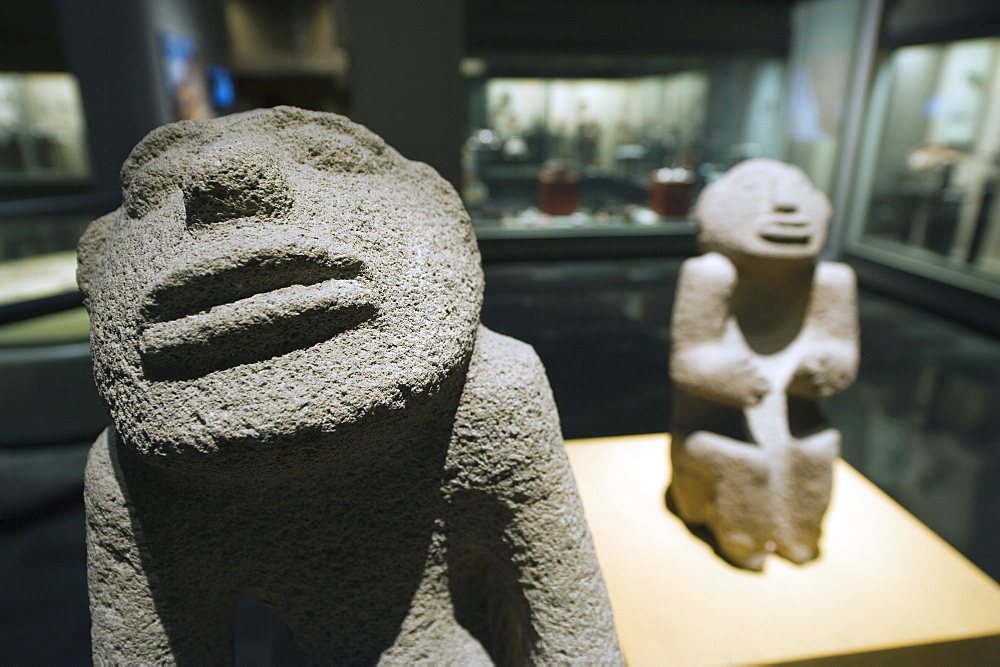 Mayan artefacts, Museo Nacional de Antropologia (Anthropology Museum), District Federal, Mexico City, Mexico, North America