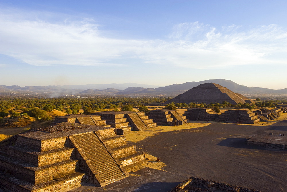 Pyramid of the Sun at Teotihuacan, UNESCO World Heritage Site, Valle de Mexico, Mexico, North America