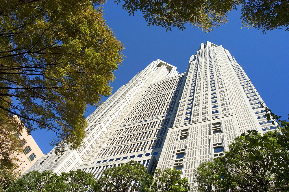 Metropolitan Government buildings, Shinjuku, Tokyo, Honshu, Japan, Asia