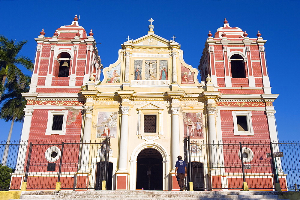 Igelsia el Calvario, Leon, Nicaragua, Central America