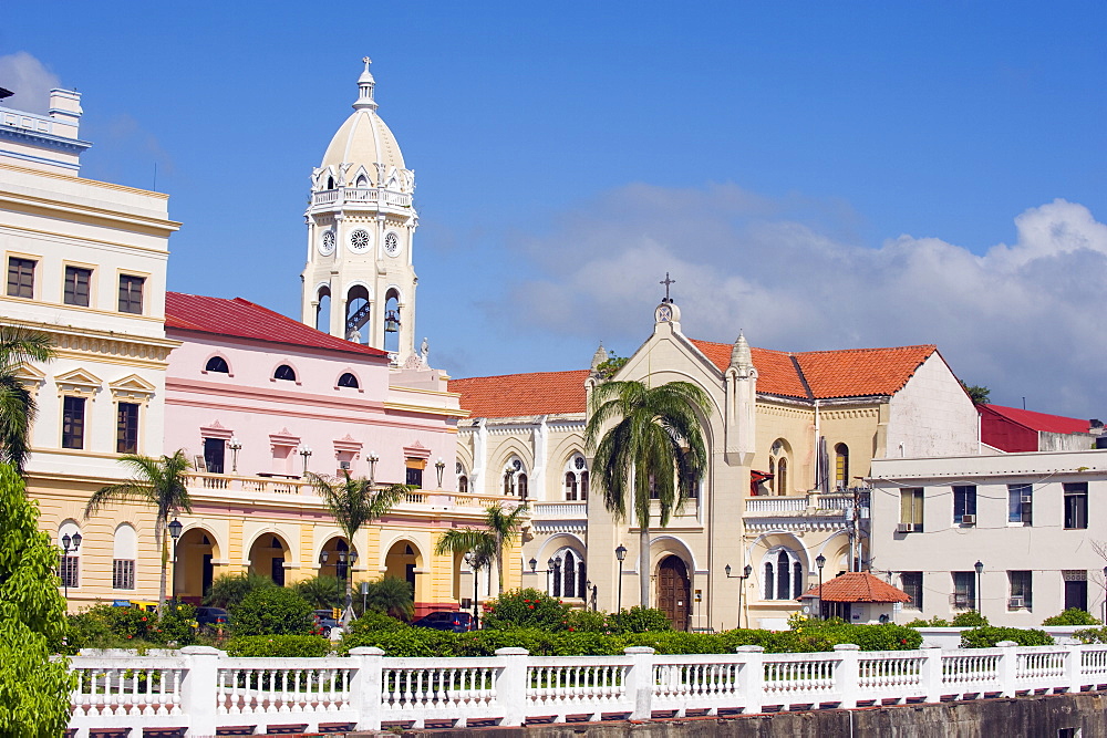 Church of San Francisco, historical old town, UNESCO World Heritage Site, Panama City, Panama, Central America