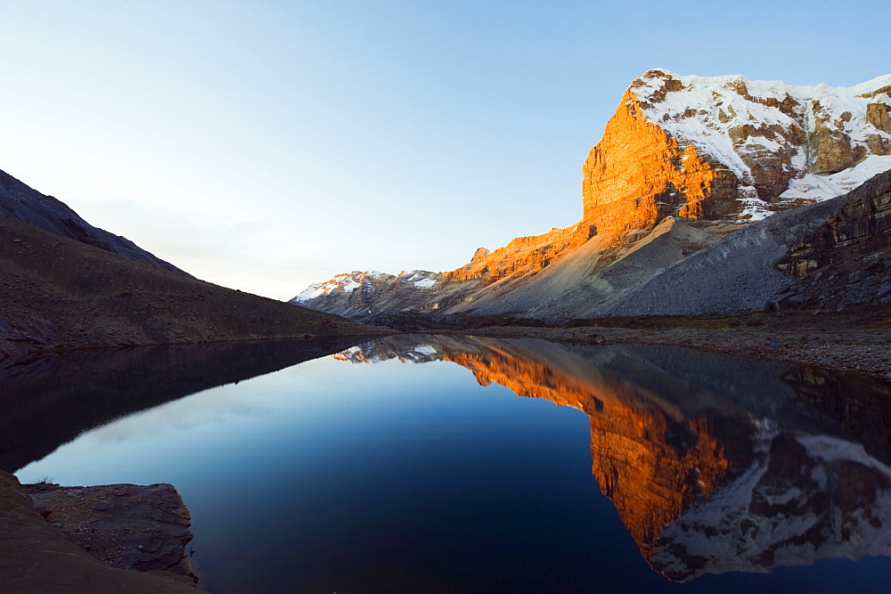 Laguna del Avellanal, Cerro de Ritacuba, 5230m, El Cocuy National Park, Colombia, South America