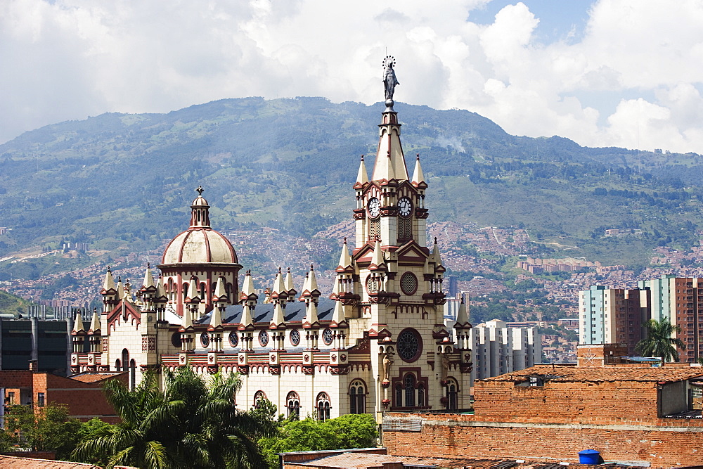 Church in Medellin, Colombia, South America