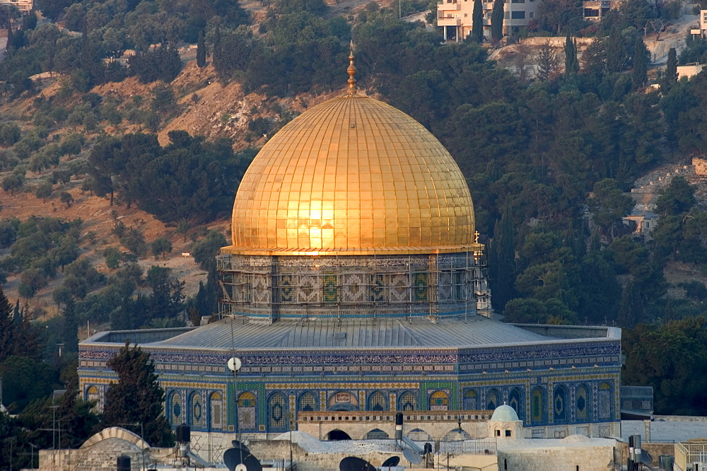 Dome of the Rock, Haram ash-Sharif (Temple Mount), Old Walled City, UNESCO World Heritage Site, Jerusalem, Israel, Middle East