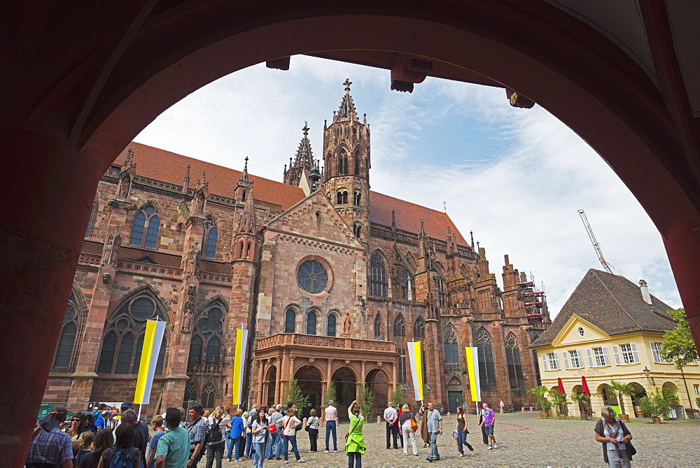 Freiburg Cathedral, Freiburg, Baden-Wurttemberg, Germany, Europe