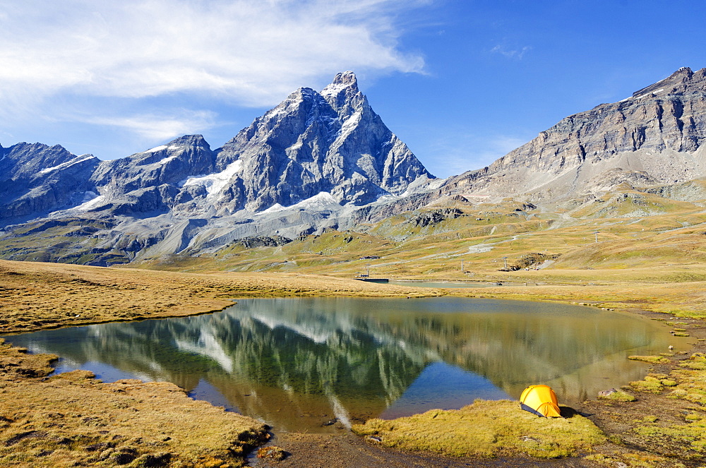 Monte Cervino (The Matterhorn), Breuil Cervinia, Aosta Valley, Italian Alps, Italy, Europe 