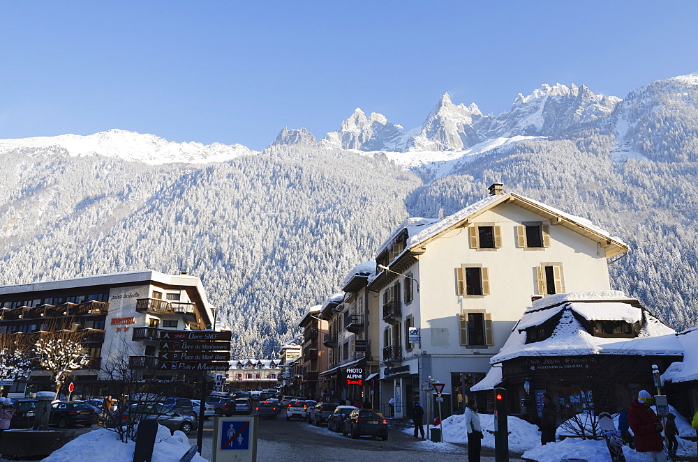 Chamonix, Haute-Savoie, French Alps, France, Europe 