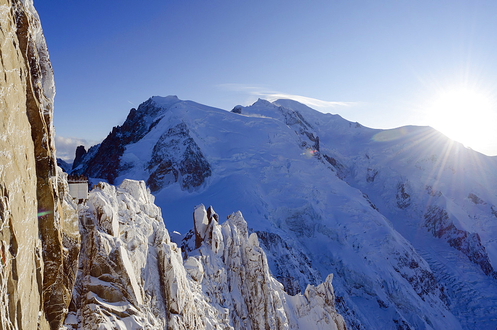 Mont Blanc, 4810m, Chamonix, Haute-Savoie, French Alps, France, Europe 