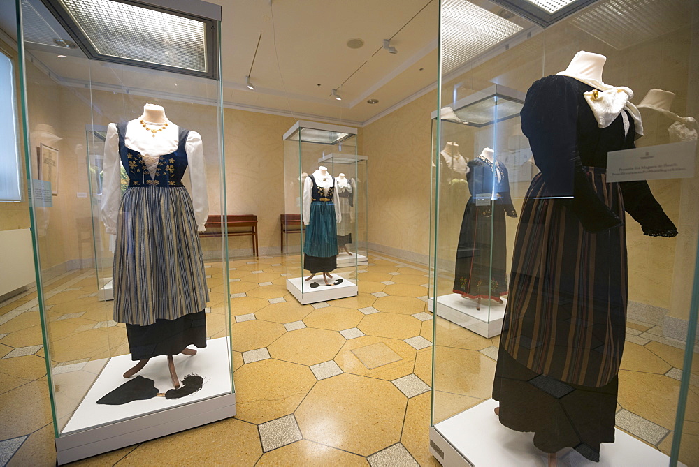 Display of traditional clothing, National Museum, Reykjavik, Iceland, Polar Regions