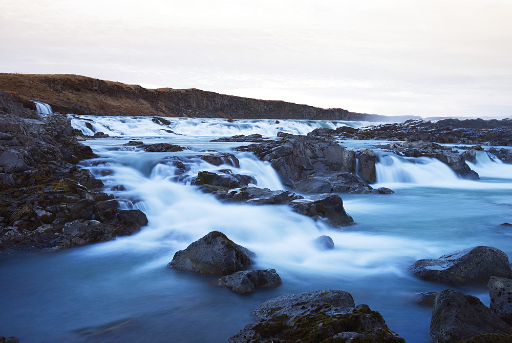 Urridafoss waterfall, South Iceland, Iceland, Polar Regions