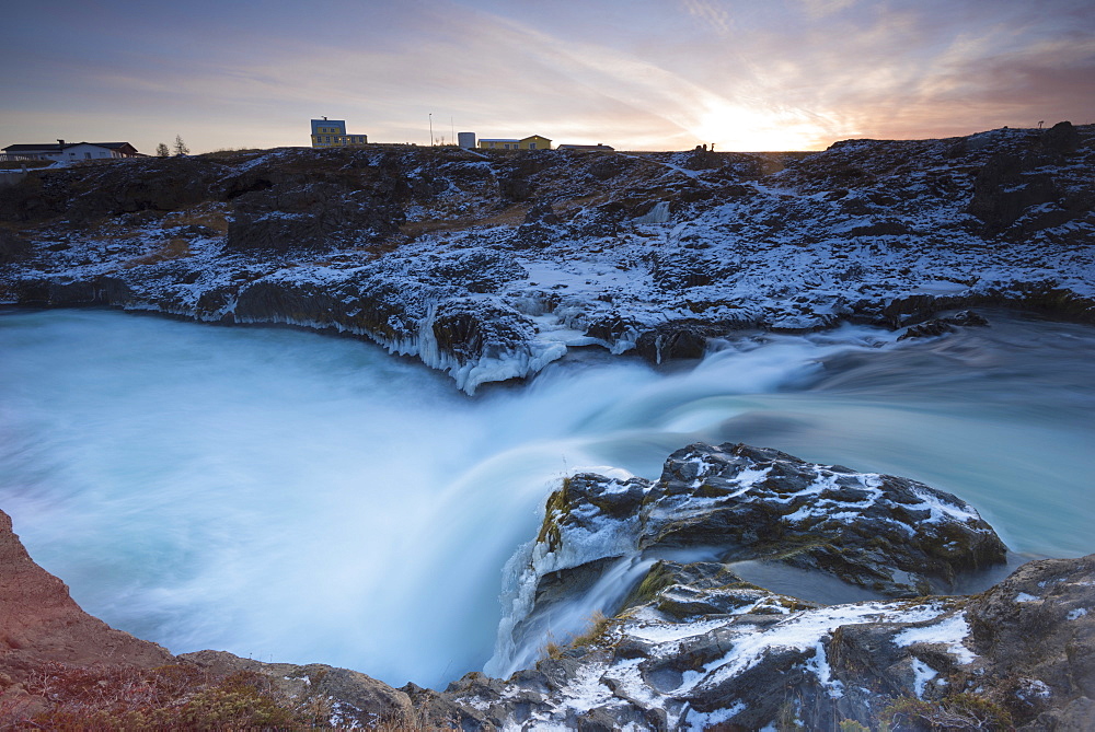 Godafoss waterfall, Iceland, Polar Regions