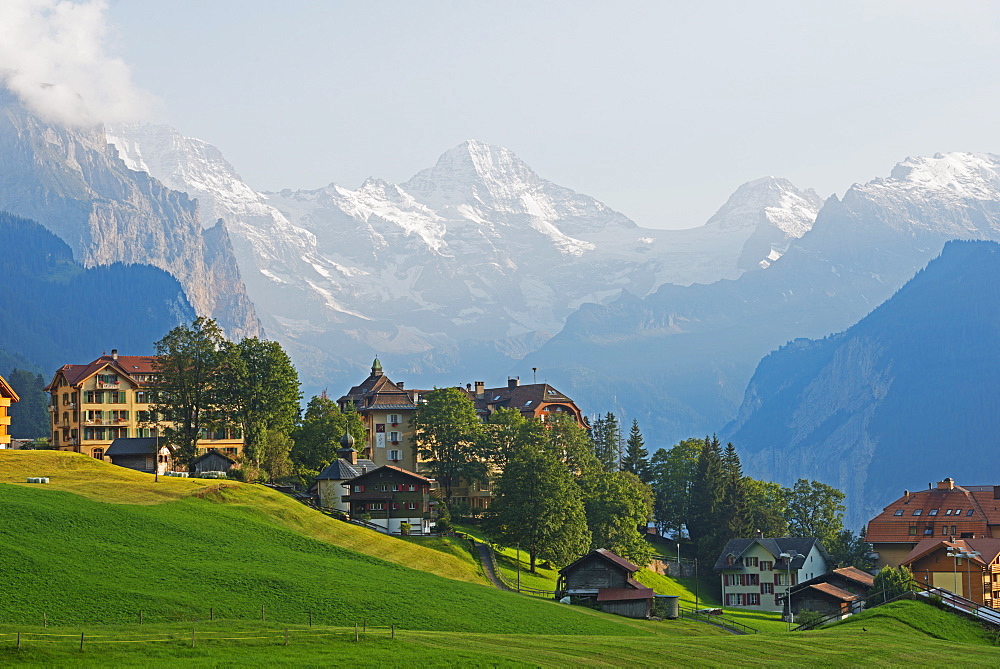 Wengen, Bernese Oberland, Swiss Alps, Switzerland, Europe