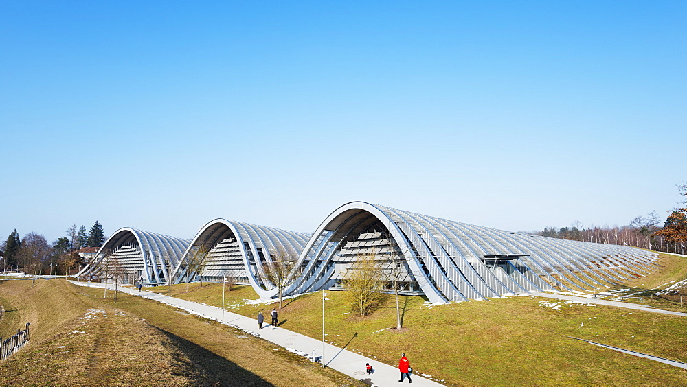 Zentrum Paul Klee, modern art museum, designed by Renzo Piano, Bern, Switzerland, Europe