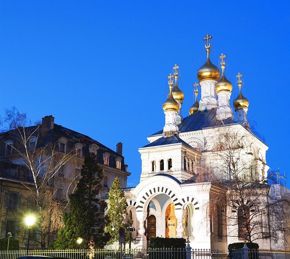 Russian Orthodox church, Geneva, Switzerland, Europe