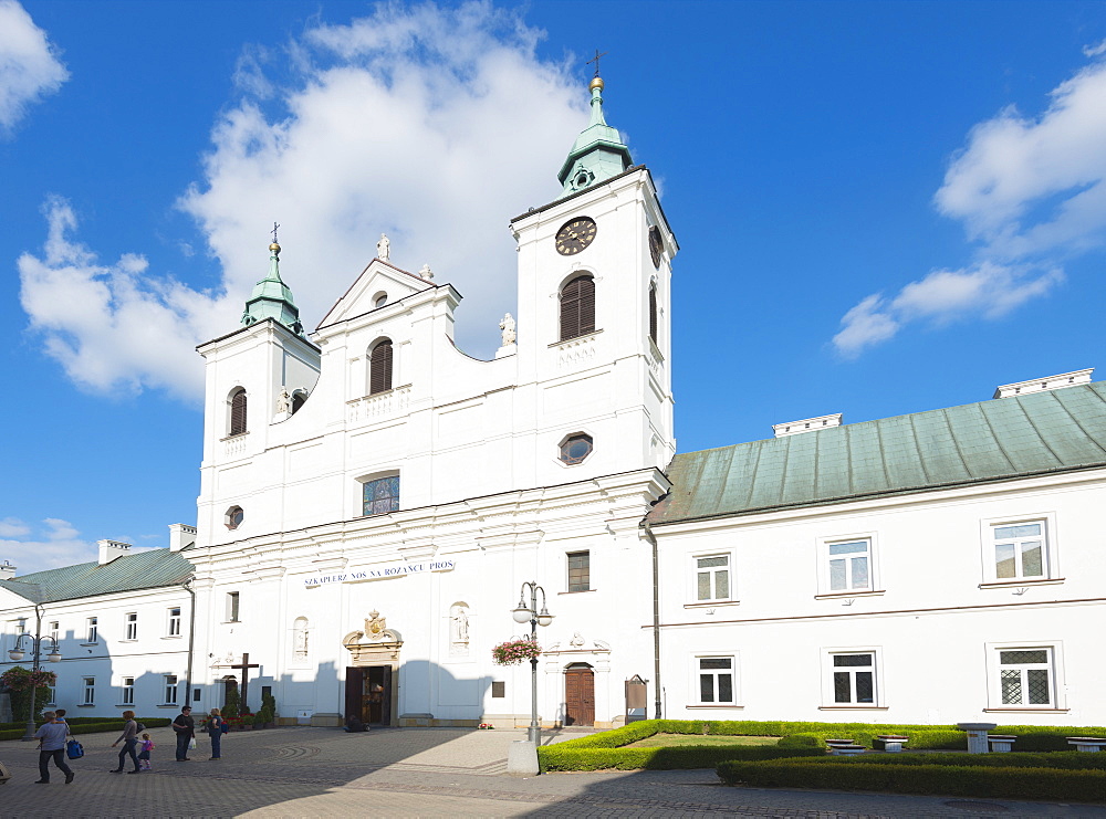 Old Convent of Piarist Friars and St. Cross, Church of the Holy Cross, Rzeszow, Poland, Europe 