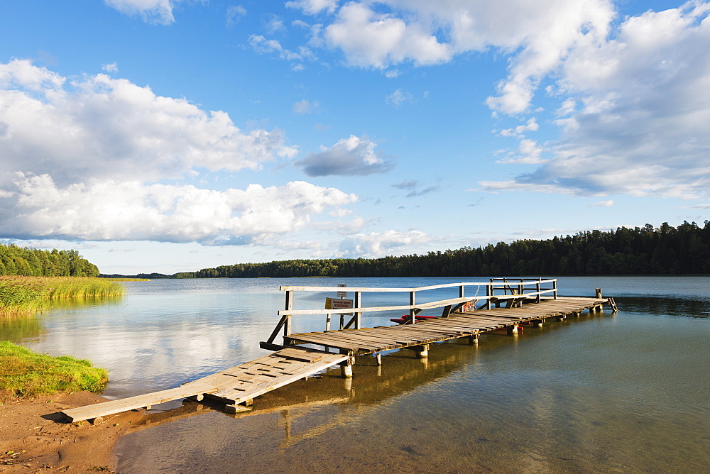 Lake Wigry, Wigry National Park, Poland, Europe 