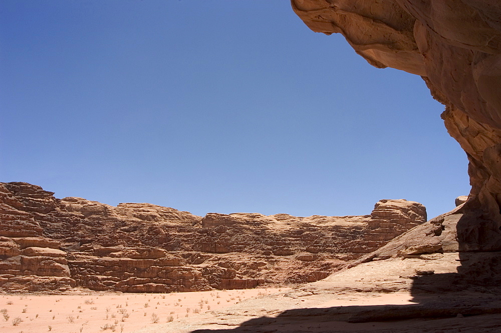 Desert scenery, Wadi Rum, Jordan, Middle East