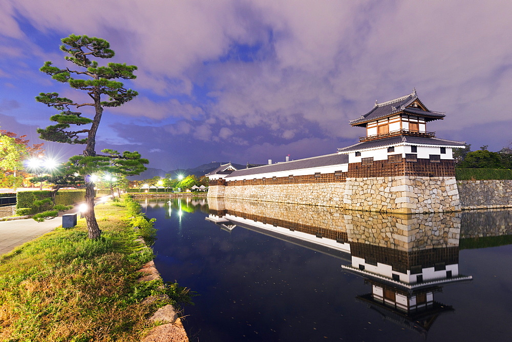 Hiroshima castle grounds, Hiroshima, Honshu, Japan, Asia