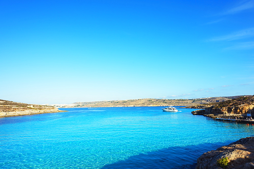 Blue Lagoon, Comino Island, Malta, Mediterranean, Europe