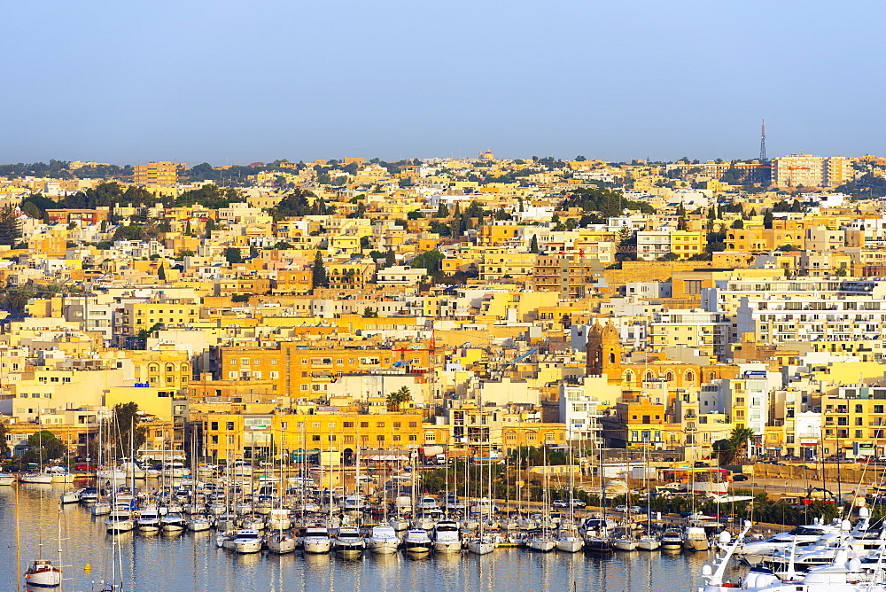 Lazzaretto Creek Marina, Valletta, Malta, Mediterranean, Europe