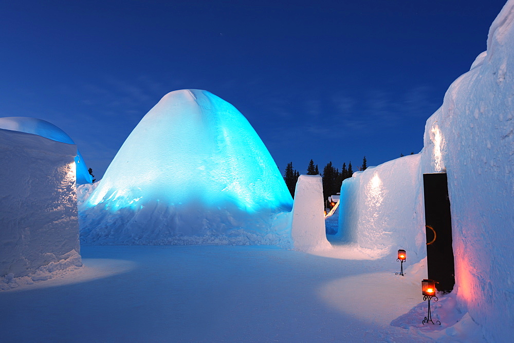 Ice Hotel, Kiruna, Lapland, Arctic Circle, Sweden, Scandinavia, Europe