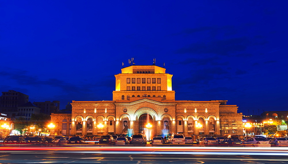 Republic Square, History Museum of Armenia, Yerevan, Armenia, Caucasus, Central Asia, Asia