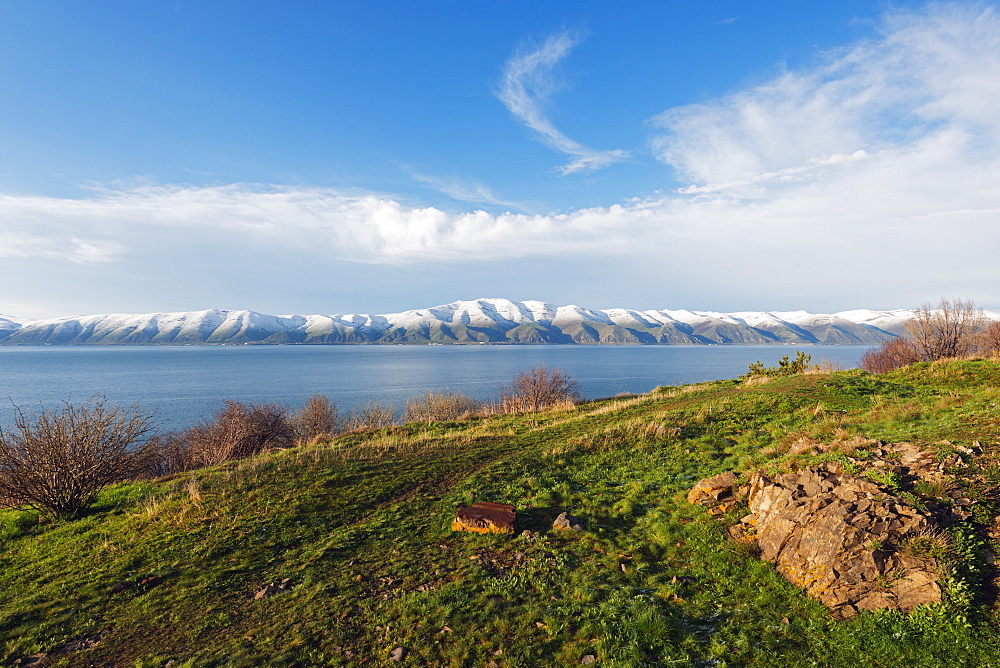 Lake Sevan, Gegharkunik province, Armenia, Caucasus, Central Asia, Asia