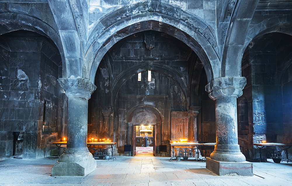 Geghard Monastery, UNESCO World Heritage Site, Kotayk Province, Armenia, Caucasus, Central Asia, Asia