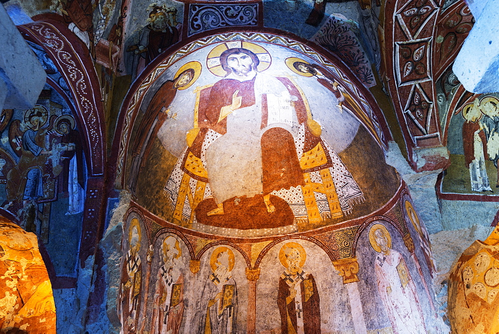 Open Air Museum, UNESCO World Heritage Site, Goreme, Cappadocia, Anatolia, Turkey, Asia Minor, Eurasia