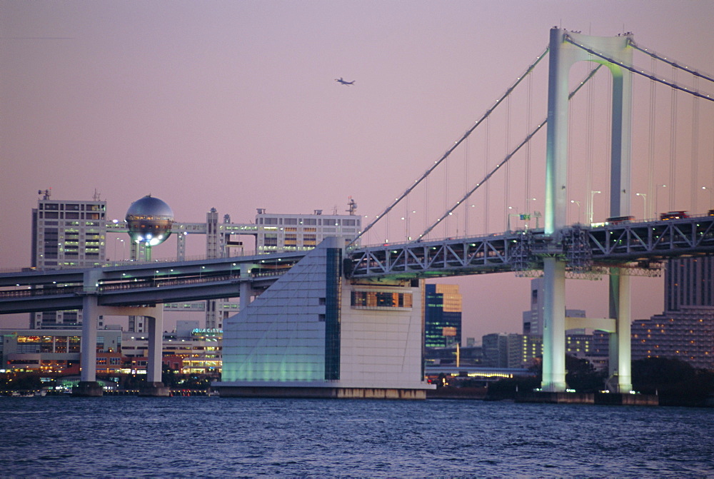 Odaiba, Rainbow Bridge, Tokyo, Japan