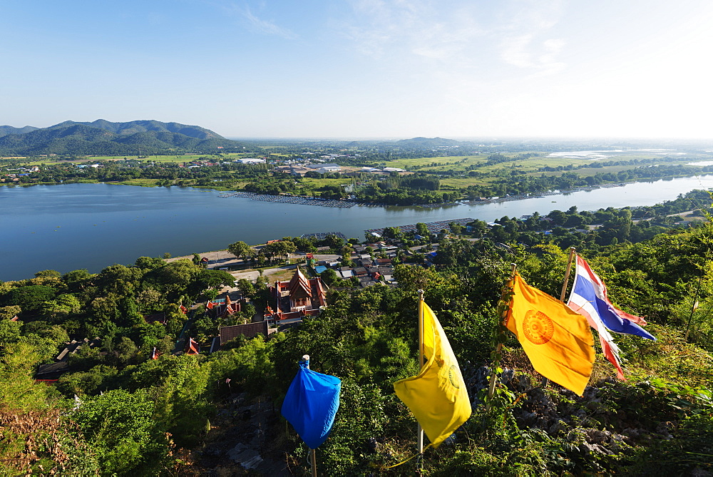 Wat Ban Tham (The Dragon temple) and River Kwai, Kanchanaburi, Thailand, Southeast Asia, Asia