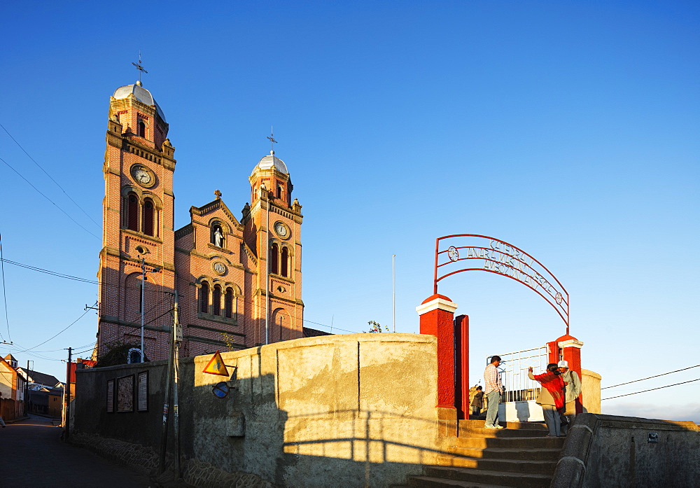 Ambozontany Cathedral, Fianarantsoa Haute Ville, old town, central area, Madagascar, Africa