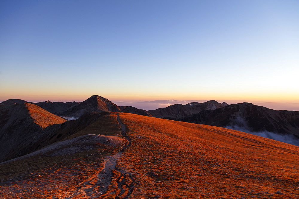 Mount Vihren, 2945m, Pirin National Park, UNESCO World Heritage Site, Bansko, Bulgaria, Europe