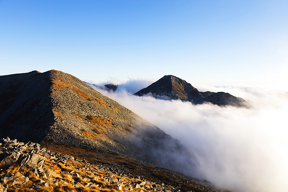 Mount Vihren, 2945m, Pirin National Park, UNESCO World Heritage Site, Bansko, Bulgaria, Europe