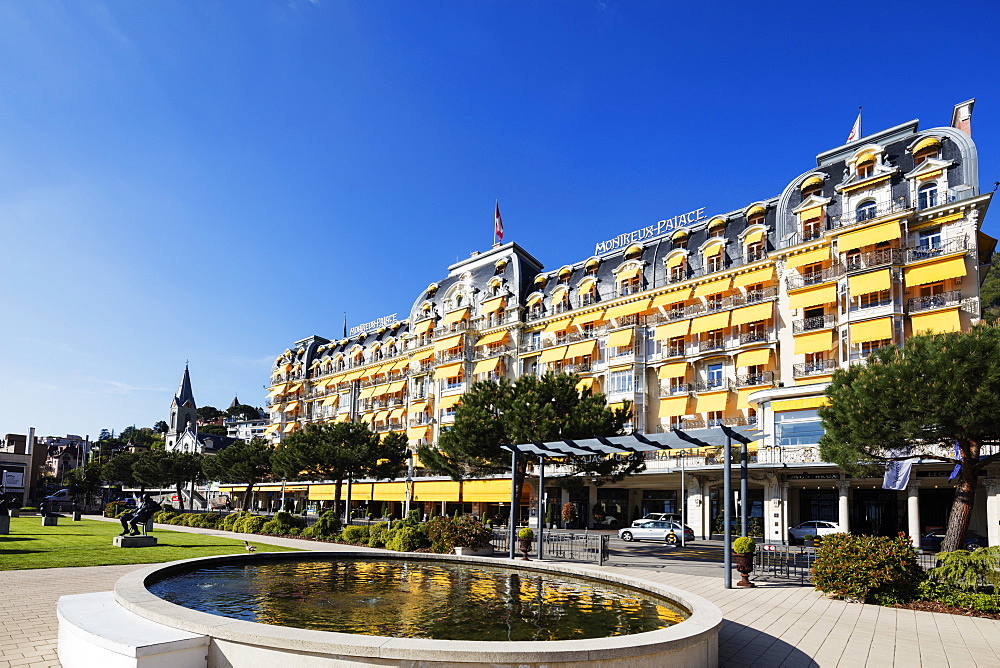 Palace Hotel, Montreux, Vaud, Switzerland, Europe