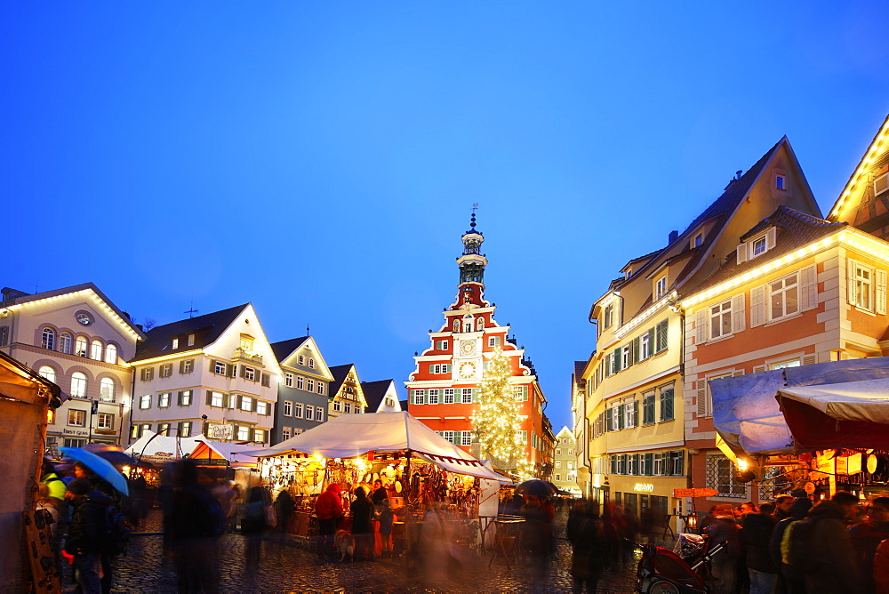 Christmas market, Esslingen am Neckar, Baden-Wurttemberg, Germany, Europe