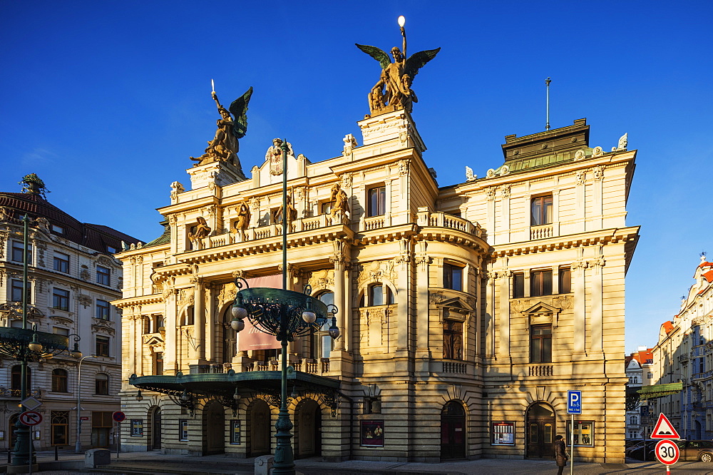 Vinohrady Theatre, Prague, Czech Republic, Europe