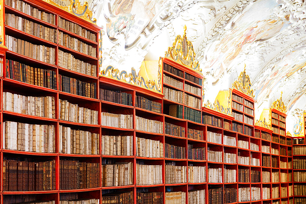 Strahov Library, Prague, Czech Republic, Europe