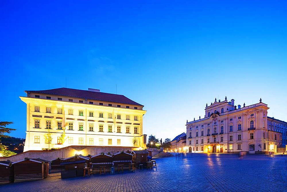 Archbishop's Palace, Prague, UNESCO World Heritage Site, Bohemia, Czech Republic, Europe