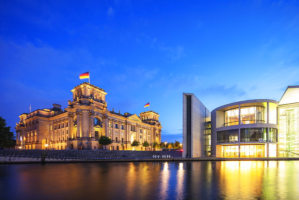 The Paul Lobe House legislative building next to the Reichstag, Berlin, Brandenburg, Germany, Europe