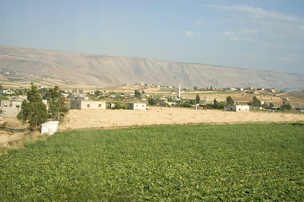 Scenery from train between Aleppo and Lattakia, Syria, Middle East