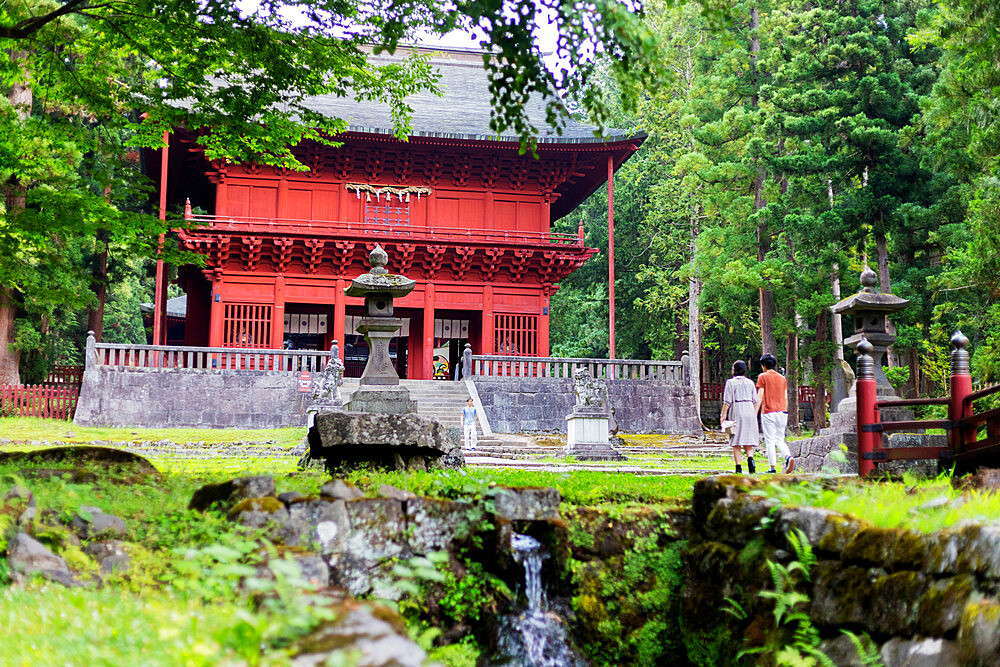 Iwakisan Jinja shrine, Aomori Prefecture, Tohoku, Honshu, Japan, Asia