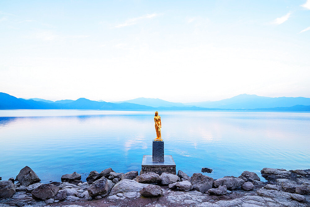 Lake Towaza, Akita prefecture, Tohoku, Honshu, Japan, Asia