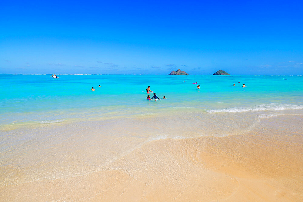 Waimanalo beach, Oahu Island, Hawaii, United States of America, North America